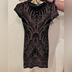 Stretchy Bodycon Sparkle Dress